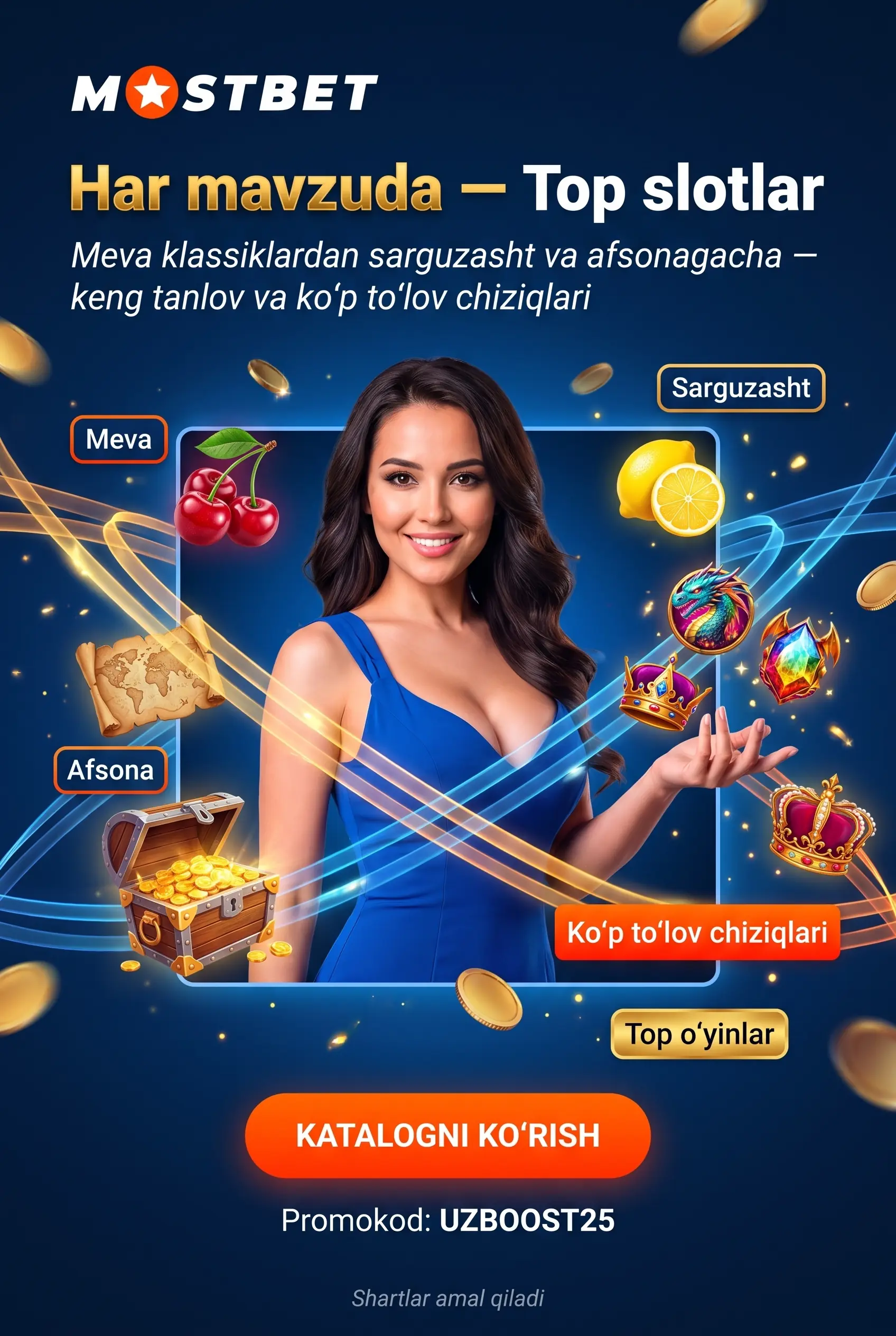 Популярные игровые автоматы Mostbet