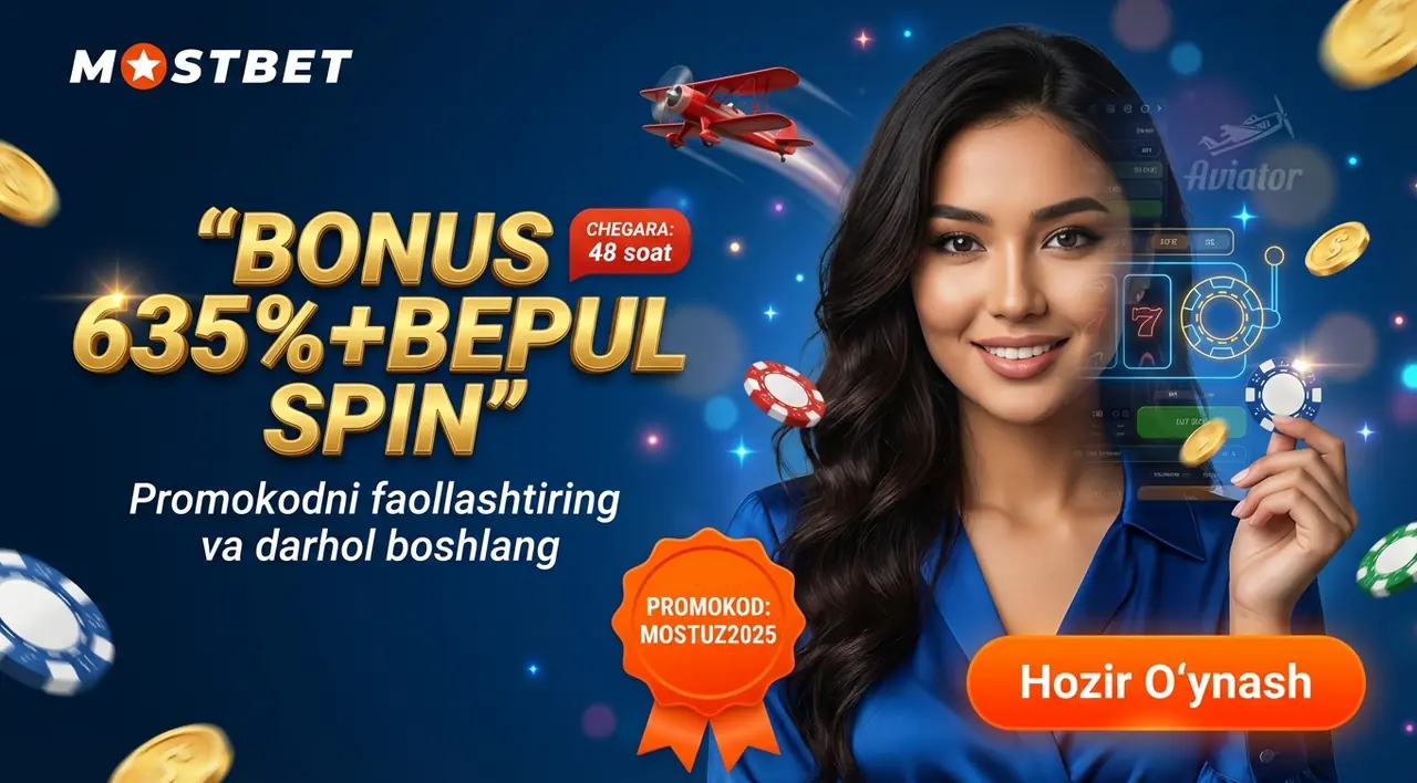 Mostbet Promokod: Bonuslarni Faollashtirish