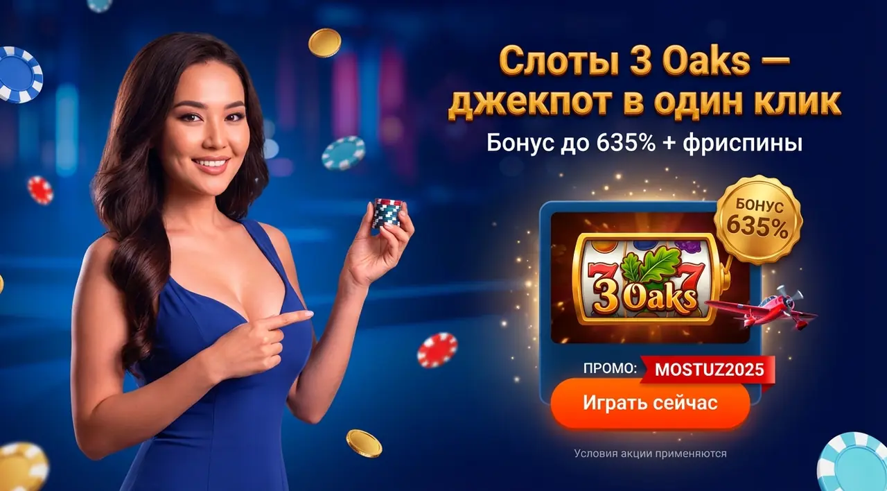 Слоты 3 Oaks Узбекистан