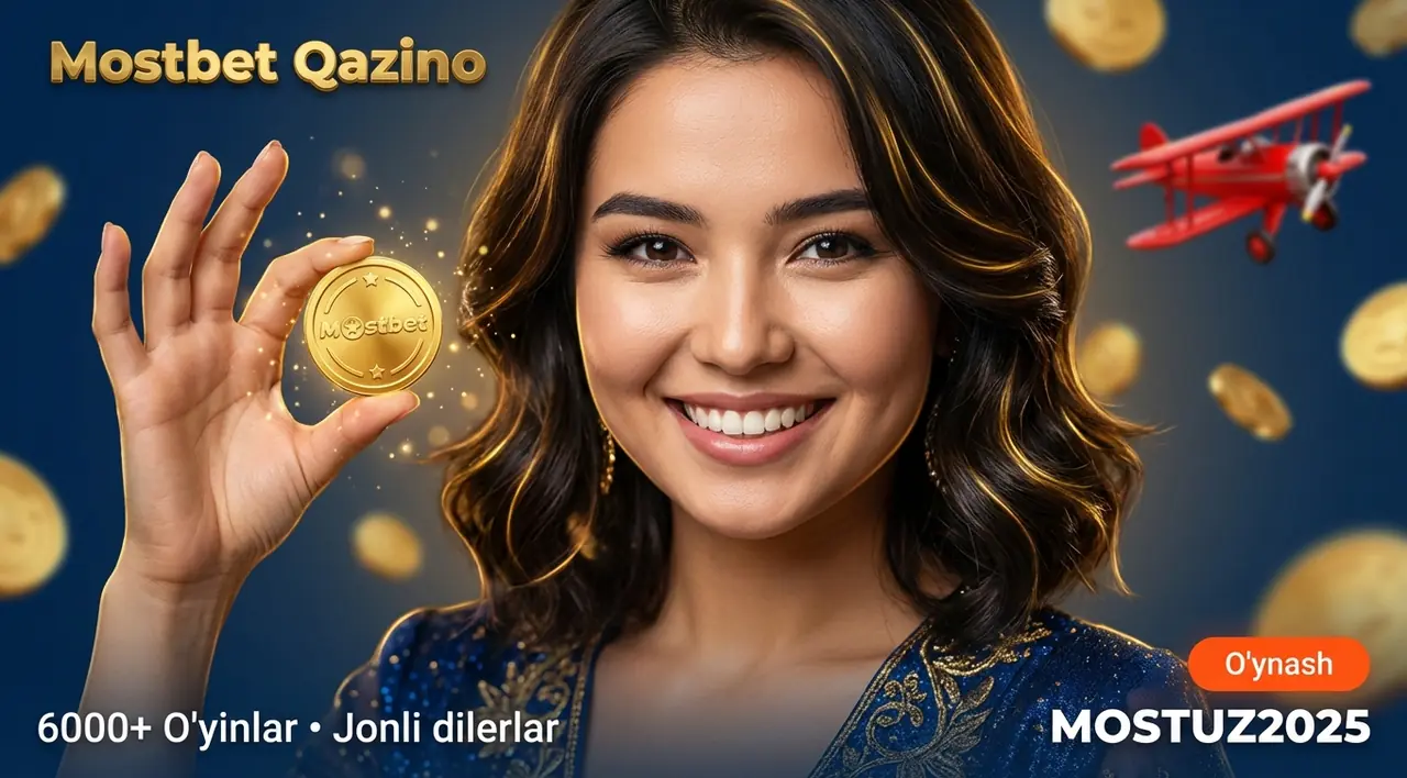 Mostbet Qazino – 6000+ O'yin va Jonli Dilerlar